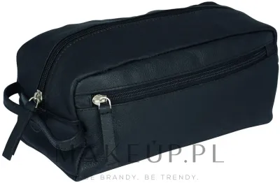 Косметичка Erbe Solingen Toiletry Bag кожа черная 210х100х90 мм