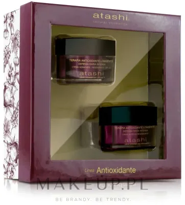 Набор Atashi Antioxidant дневной крем SPF15 и ночной крем для зрелой кожи 2x50 мл
