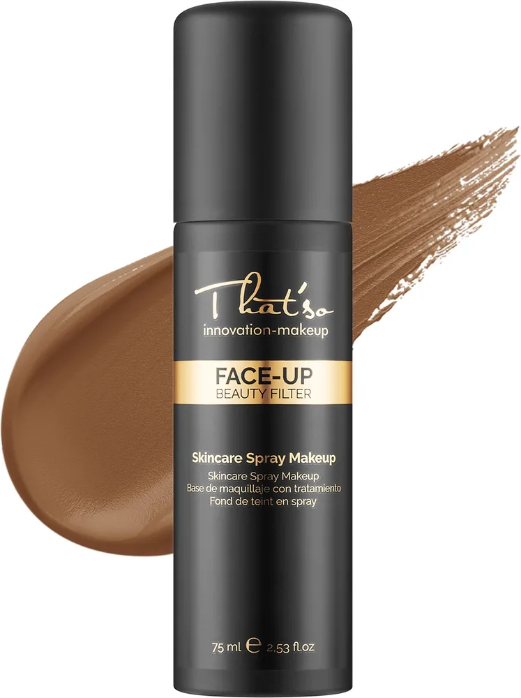 Тональная основа-спрей That's So Face-Up матирующая антивозрастная, 75 мл, оттенок Dark Nude