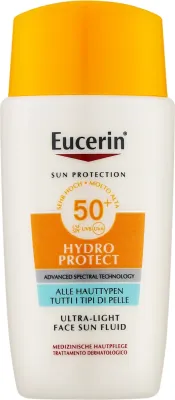 Солнцезащитный флюид для лица Eucerin Sun Hydro Protect Ultra-Light SPF 50+ 50 мл