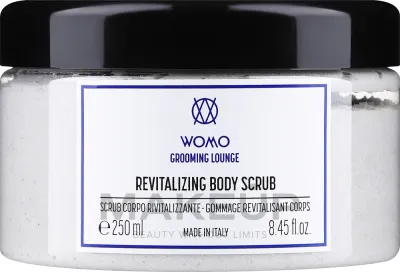 Womo Womo Grooming Lounge Revitalising Body Scrub - Восстанавливающий скраб для тела и рук Grooming Lounge с пемзой 250 мл