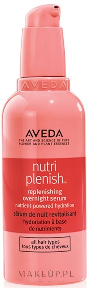 Увлажняющая ночная сыворотка для волос Aveda Nutriplenis Overnight Replenishing Serum, 100 мл