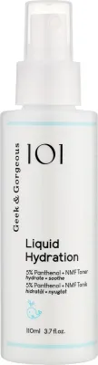 Увлажняющий тоник Geek & Gorgeous Liquid Hydration с 5% пантенола и мочевиной, 110 мл