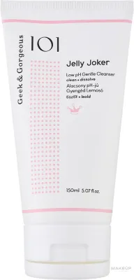 Деликатный гель для умывания Geek & Gorgeous Jelly Joker Low pH Gentle Cleanser 150 мл