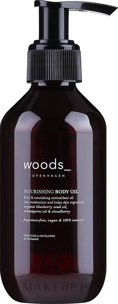 Питательное масло для тела Woods Copenhagen Nourishing с маслом морошки