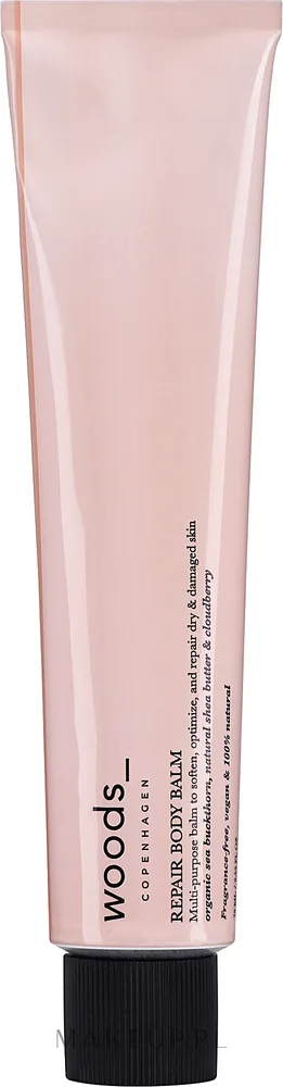 Woods Copenhagen Repair Body Balm — питательный восстанавливающий бальзам для сухой и повреждённой кожи, 75 мл