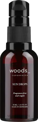 Капли для самозагара Woods Copenhagen Sun Drops DHA эритрулоза Sodium PCA 30 мл