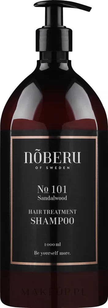 Шампунь Noberu Of Sweden с ароматом сандала и маслом арганы для мужчин, 250 мл, Швеция