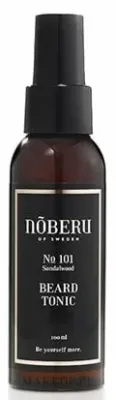 Тоник для бороды Noberu Of Sweden Sandalwood Beard Tonic с термозащитой, увлажняющий, 100 мл