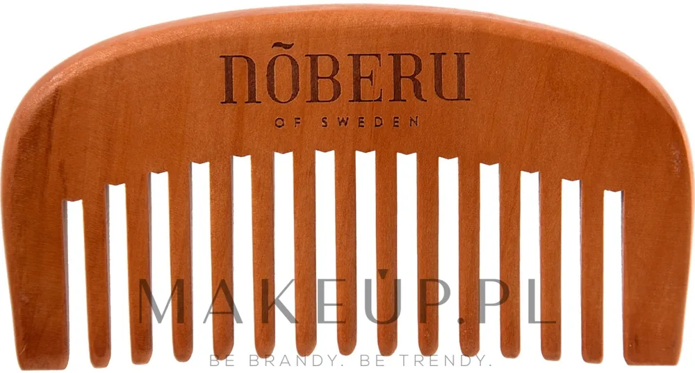 Расчёска для бороды Noberu Of Sweden Beard Comb грушевое дерево