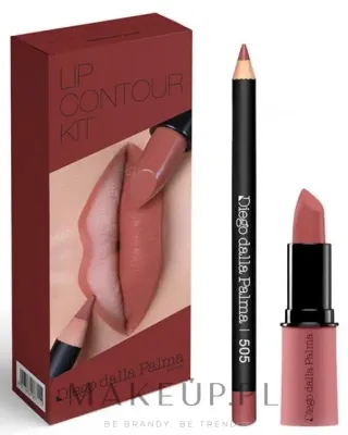 Набор для губ Diego Dalla Palma Lip Contour 505 помада и контурный карандаш с касторовым маслом 4+1.1 г