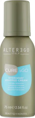 Alter Ego Italy Alter Ego CureEgo Hydraday Whipped Cream - Крем-кондиционер для волос Alter Ego CureEgo Hydraday Whipped Cream, текстура мусса, 75 мл