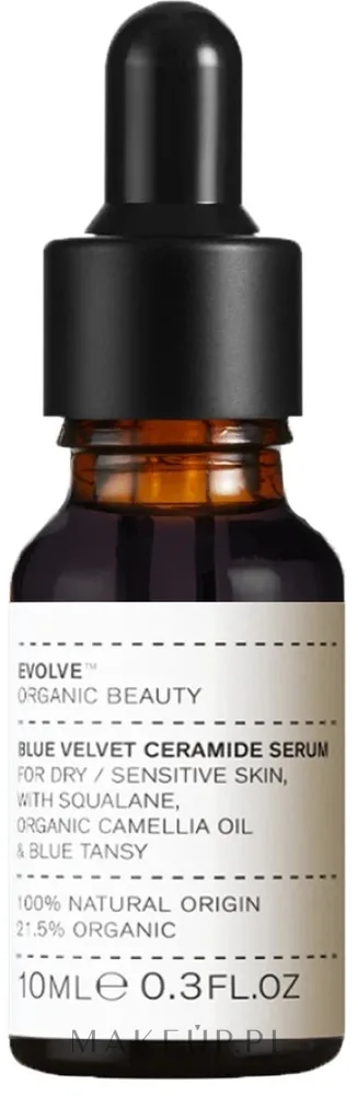 Сыворотка для лица Evolve Organic Beauty Blue Velvet для чувствительной и сухой кожи