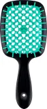 Щётка для волос Janeke Small Superbrush 71SP234 TFF чёрный с бирюзовым — фото 1