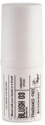 Румяна для щёк Ecooking Creamy Stick Blush кремовые, в стике, 15,9 г