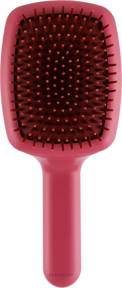 Пневматическая щётка для волос Janeke Curvy M Pneumatic Hairbrush розовая