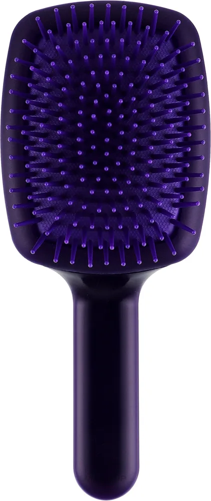 Пневматическая щётка для волос Janeke Curvy Bag Pneumatic Hairbrush фиолетовая