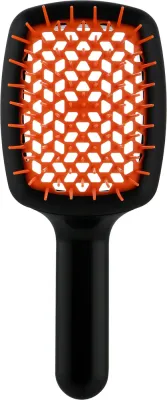 Щётка для укладки волос Janeke CurvyM Extreme Volume Brush чёрно-оранжевый