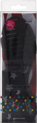 Щётка для сушки волос Rolling Hills Quick Dry Brush Maze чёрная