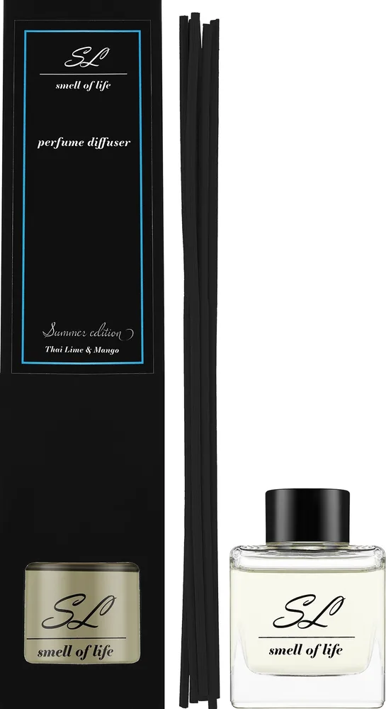Аромадиффузор для дома Smell Of Life Thai Lime & Mango Fragrance Diffuser 100 мл
