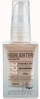 Хайлайтер для лица Ecooking Liquid Highlighter жидкий, кремовая текстура, 30 мл