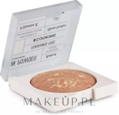 Бронзирующая пудра Ecooking Baked Sun Powder запечённая, 8,5 г