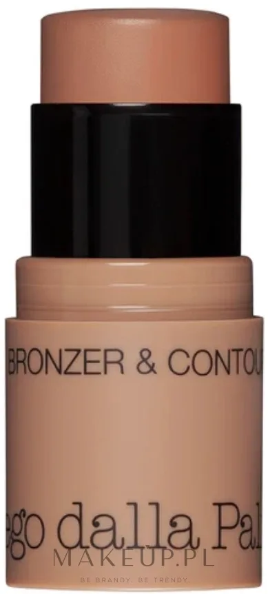 Бронзер в стике Diego Dalla Palma All In One Bronzer and Contour кремовый, для скульптурирования лица, 4 г