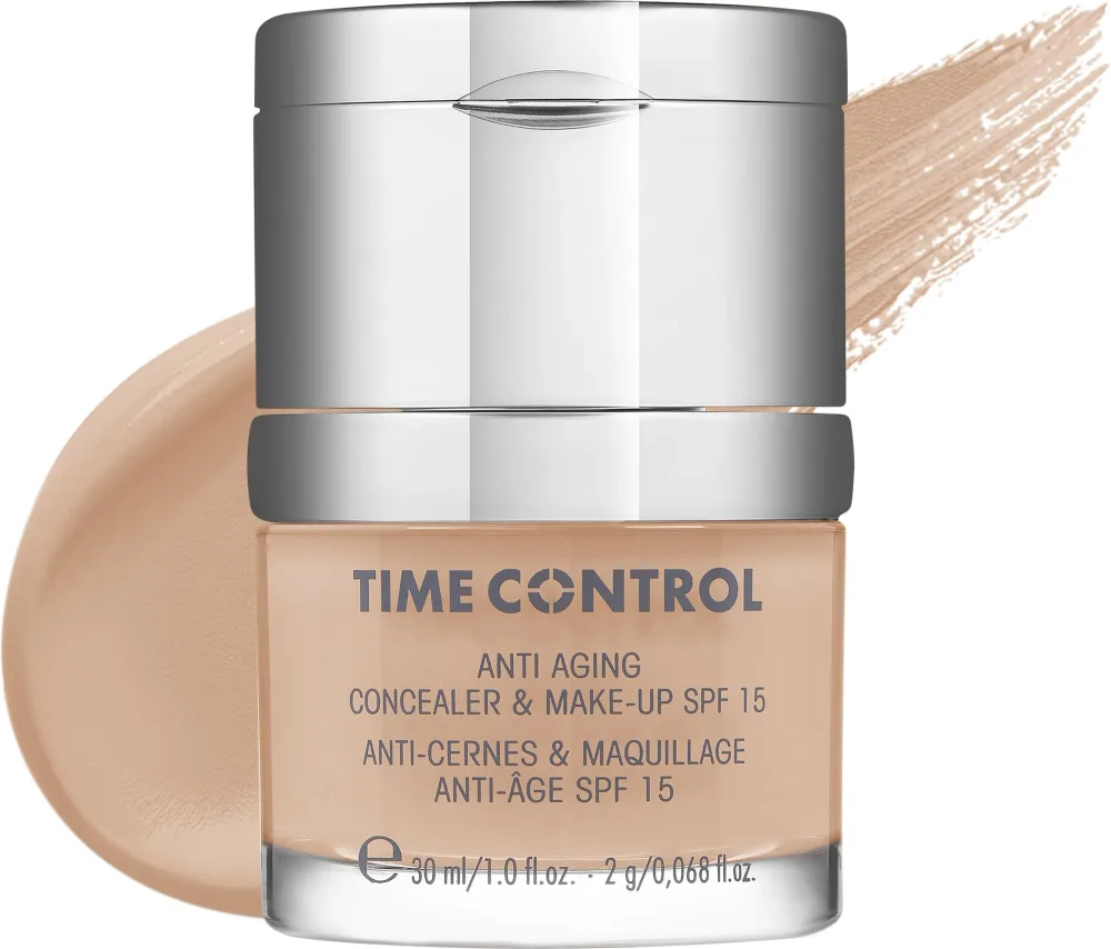 Тональное средство и консилер Etre Belle Time Control антивозрастное SPF 15, 30 мл, оттенок 01