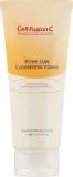 Cell Fusion C Pore Sun очищающая пенка с LHA салициловой кислотой маслами тамону и миндаля 150 мл — фото 1
