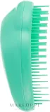 Компактная щётка для распутывания волос Tangle Teezer The Mini Tropicana Green/ Тангл Тизер — фото 2