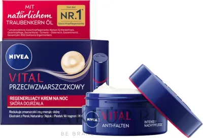 Крем для лица NIVEA Vital ночной восстанавливающий для зрелой кожи 50 мл