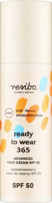 Солнцезащитный крем для лица Resibo Ready To Wear 365 SPF 50 50 мл