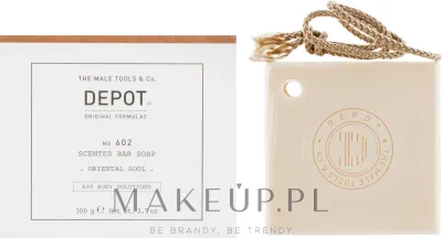 Мыло туалетное Depot № 602 Oriental Soul мужское с восточным ароматом, 100 г