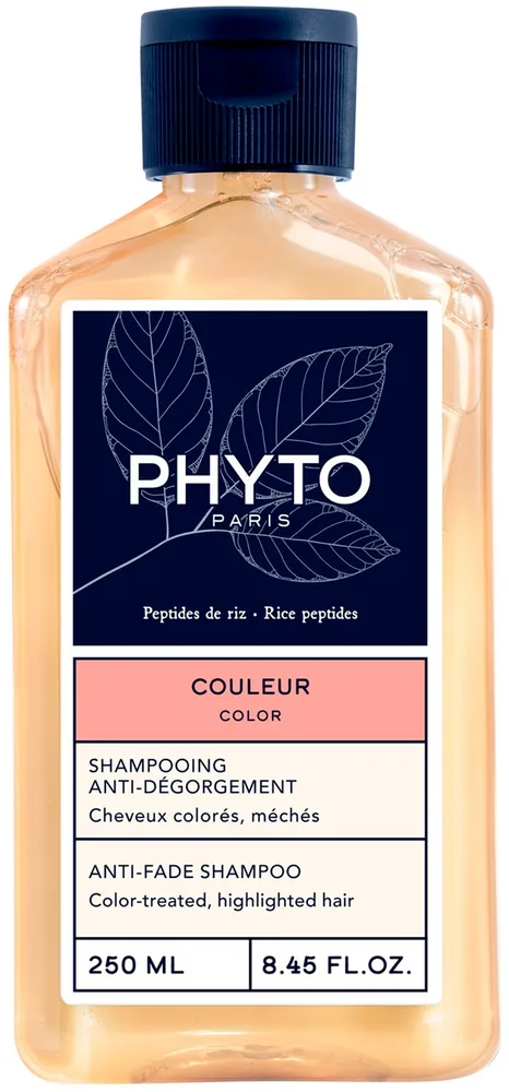 Шампунь Phyto Color Anti-Fade для окрашенных волос с гибискусом и таниновым комплексом, Франция