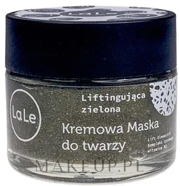 Лифтинг-маска для лица зелёная La-Le Facial Lifting Mask