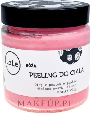 La-Le La-Le Body Peeling - Скраб для тела Роза с лепестками розы и маслом ши 120 мл