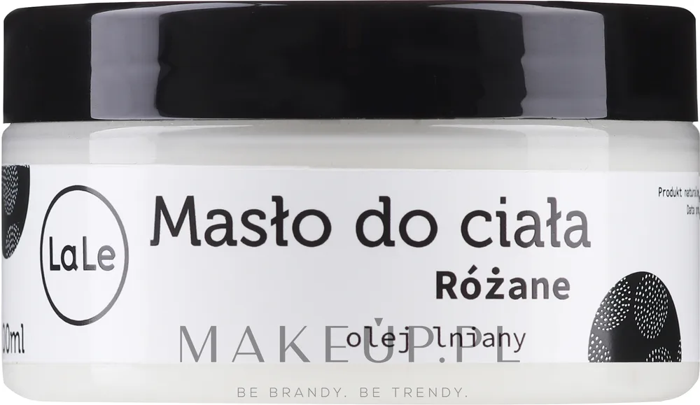 Масло-баттер для тела La-Le с льняным маслом розовое для всех типов кожи