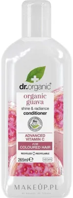 Кондиционер для волос с гуавой Dr Organic Guava Shine & Radiance, 265 мл