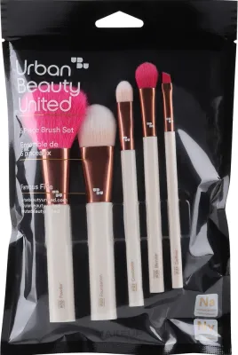 Набор кистей для макияжа UBU Famous Five 5 Piece Brush Kit 5 шт