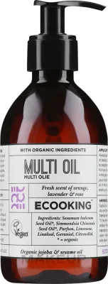 Многофункциональное масло Ecooking Multi Oil апельсин лаванда роза