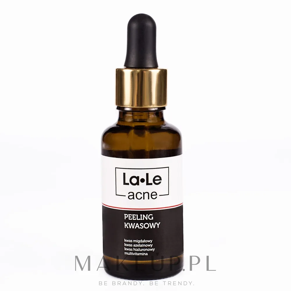 La-Le Acne кислотный пилинг для лица с миндальной азелаиновой кислотами и мультивитаминами 30 мл