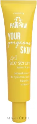 Сыворотка для лица Dr. PAWPAW Your Gorgeous Skin 4в1 с бакучиолом, папайей и витамином C 30 мл