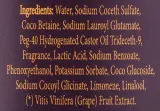 Мыло жидкое натуральное Saponificio Artigianale Fiorentino Red Vines and Currants, 500 мл — фото 2