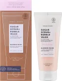 Voesh Voesh Sugar Scrub+Bubble Wash Blossom Bliss - Сахарный скраб 2 в 1 для кожи головы и тела Blossom Bliss с пробиотиками 210 г — фото 2