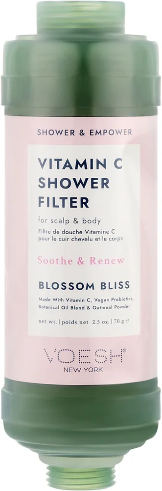Фильтр для душа Voesh Blossom Bliss с витамином C, цветочный аромат, 70 г