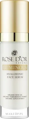 Сыворотка для лица Bulgarian Rose Rose D'or Luminous с гиалуроновой кислотой и розой 30 мл