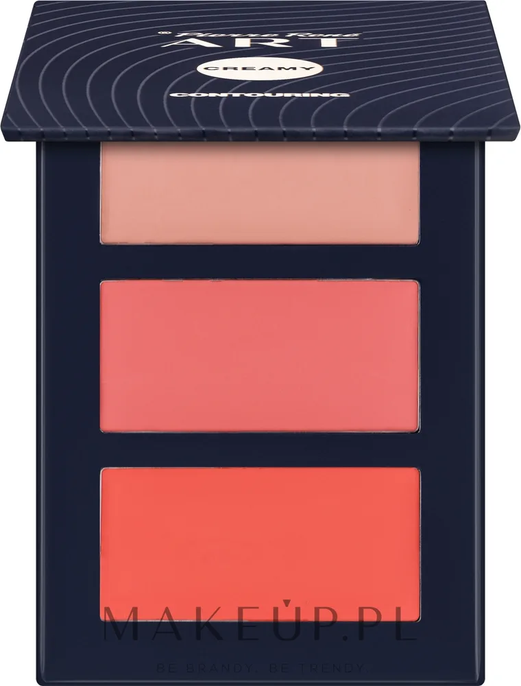 Кремовая палетка для контуринга лица Pierre Rene Art Paleta Cream Contouring, оттенок 01