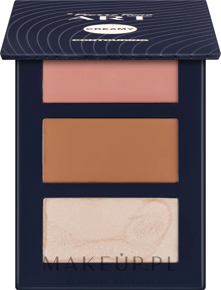 Кремовая палетка для контуринга лица Pierre Rene Art Paleta Cream Contouring, оттенок 03