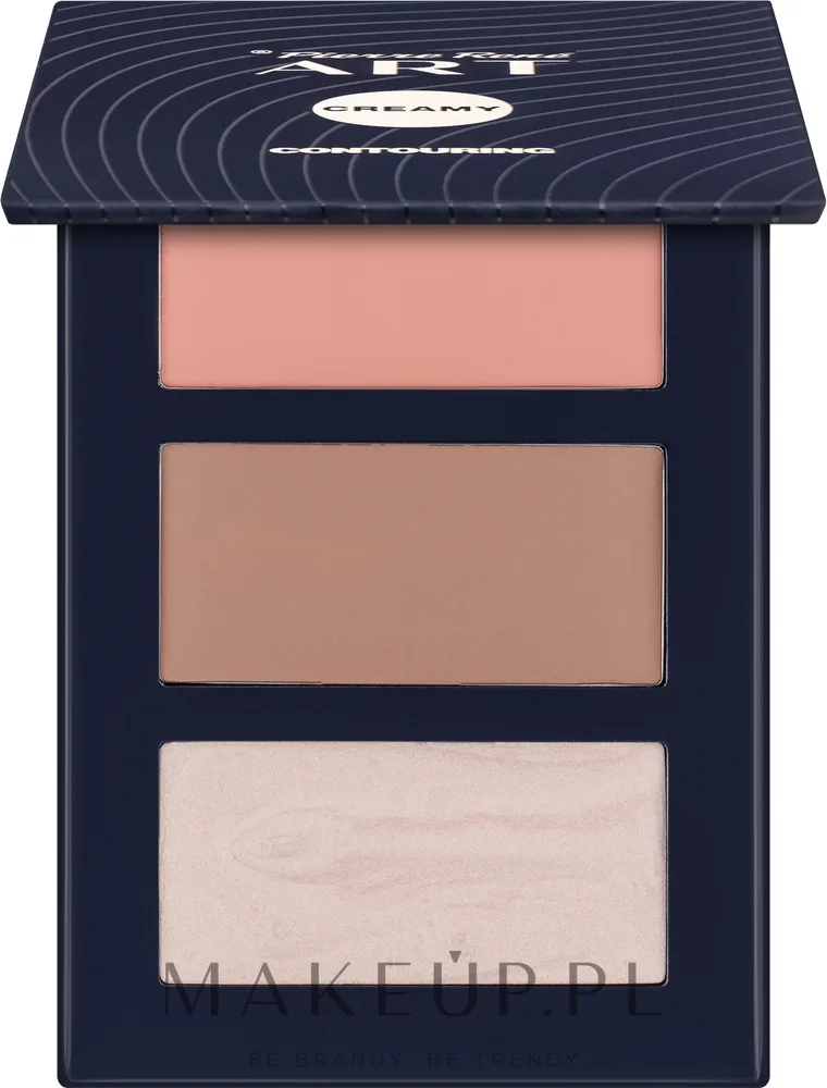 Кремовая палетка для контуринга лица Pierre Rene Art Paleta Cream Contouring, оттенок 04