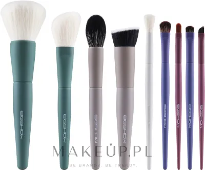 Набор кистей для макияжа Eigshow Beauty Makeup Brush Kit 9 шт. с чехлом